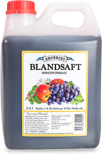 Bild på Blandsaft i 2,5l dunk.
